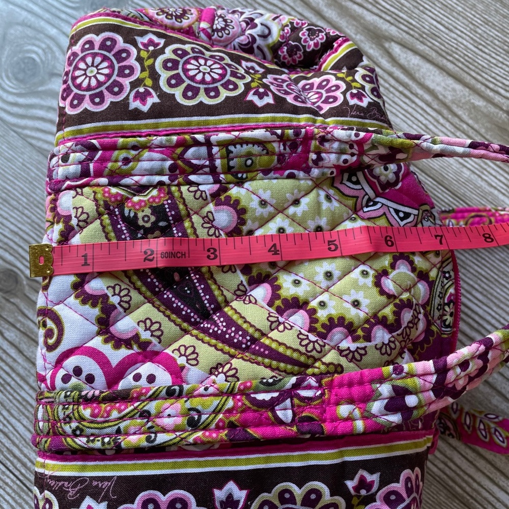 Vera Bradley purple paisley purse - Picture 10 of 11